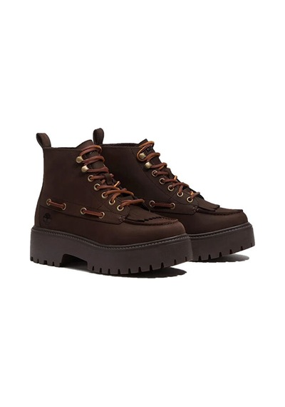 Timberland Stone Street Mıd Lace Up Boot Kadın Günlük Bot Tb0a27yzw071 Kahverengi