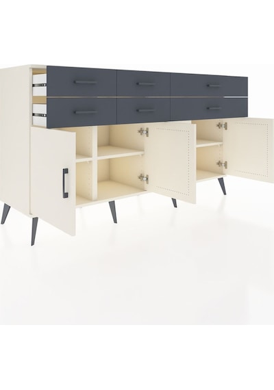 Kronos Konsol 3 Raflı 6 Çekmeceli 4 Kapaklı 176x59x99 Aytaşı-ayta Aytaşı-aytaşı/antrasit Kronos Konsol 3 Raflı 6 Çekmeceli 4 Kapaklı 176x59x99 Aytaşı-ayta Aytaşı-aytaşı/antrasit