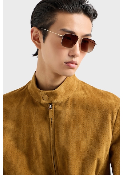 Emporio Armani Erkek Gözlük 0ea2165d 300213 58 Mat Soluk Altın-gradyan Kahve Altın