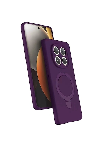 Durukar Redmi Note 15 Pro 5g Regal Magsafe Standlı Kapak - Derin Mor