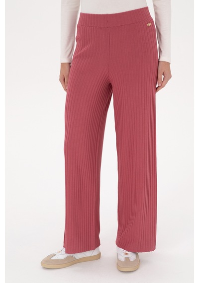 U.s. Polo Assn. Kadın Koyu Pembe Pantolon Triko 50314777-vr167 Koyu Pembe