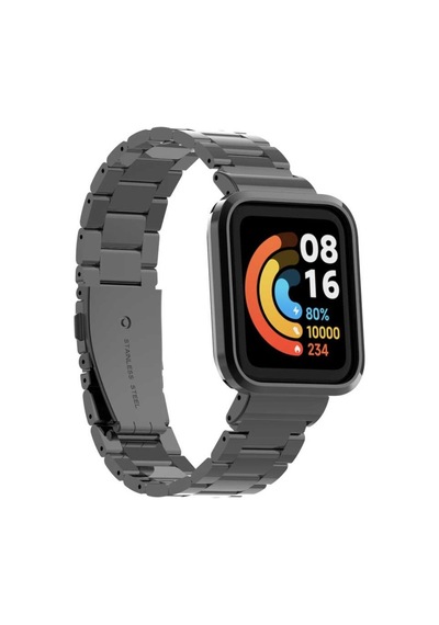 Mi Watch Lite Kordon Kasalı Metal Kordon