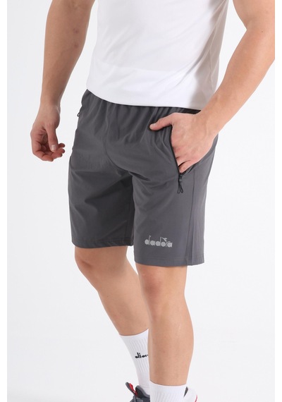 Diadora Elite Kamp Şortu Antrasit Gri