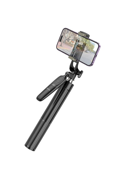 Hoco. K19 1.57m Broadcast Holder Selfie Çubuğu - Siyah