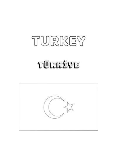 Dünya Bayrakları Çizme Ve Boyama Kitap Seti 4 Kitap