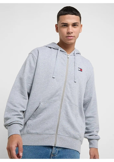 Tommy Hilfiger Tommy Hılfıger Erkek Sweatshırt Dm0dm20698-p6n Gri