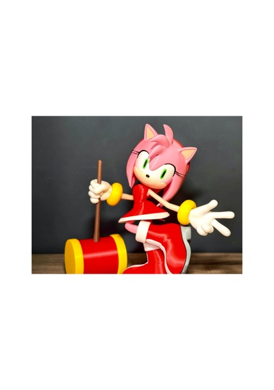 Amy Rose Sonic Figür 20cm