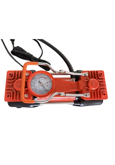 Fk Frıko Çelik Gövde Çift Pistonlu 12 V 150 Psi Araç Araba Lastik Bot Şişirme Araba Şarj Versiyonu