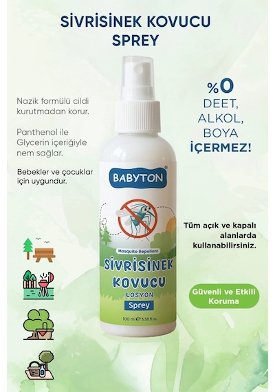 Set Sivrisinek Kovucu Losyon Sprey + Hero Stick 5 Ml