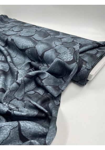Kışlık Belmando Batik Desen Viskon Kumaş