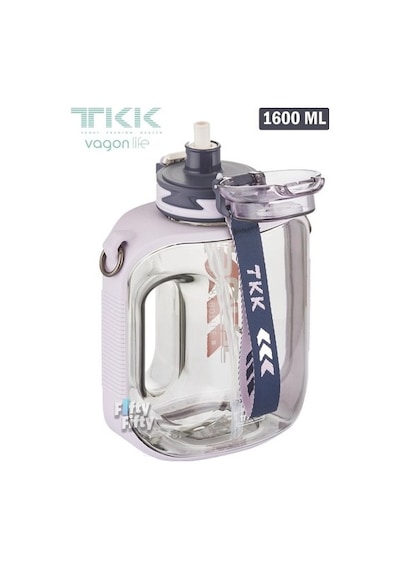 Uzspace Tkk Sporcu Matarası 1000 Ml Purble