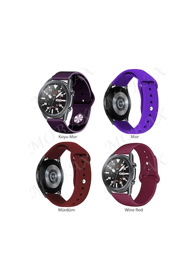 Huawei Watch Gt Gt2 Gt2E Gt2 Pro Gt3 46Mm Kordon Silikon Spor Kor