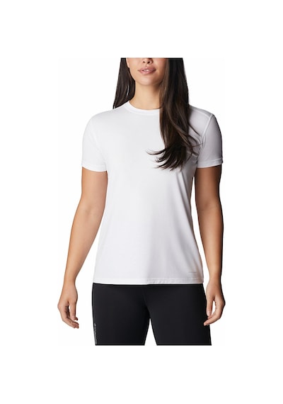 Columbia W Endless Trail Running Tech Kadın Kısa Kollu Tişört-5344 BEYAZ Beyaz