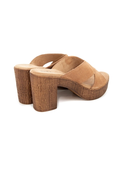 Hush Puppies Bala 624239 Hakiki Deri Kadın Terlik Sand Kum