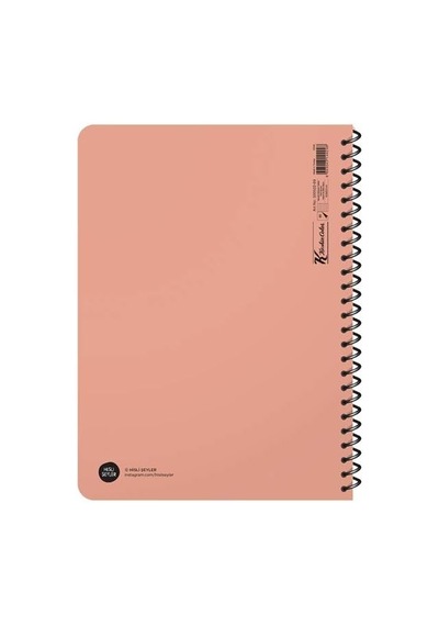 Keskin Color Hisli Şeyler Hepsi De Beni Bulur Orta Boy Çizgili Defter Çok Renkli