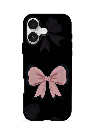 Velvoria Valestra Midnight Pink Bow Apple Apple iPhone Uyumlu 16 Plus Darbe Korumalı Kılıf Valestra Select - Midnight Pink Bow Velvoria Valestra Midnight Pink Bow Apple Apple iPhone Uyumlu 16 Plus Darbe Korumalı Kılıf Valestra Select - Midnight Pink Bow