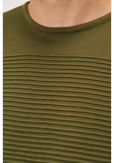AC&Co / Altınyıldız Classics Erkek ACIK HAKI Standart Fit Tüylenme Yapmayan Bisiklet Yaka Triko Kazak 4A4921100065AHIXL Haki AC&Co / Altınyıldız Classics Erkek ACIK HAKI Standart Fit Tüylenme Yapmayan Bisiklet Yaka Triko Kazak 4A4921100065AHIXL Haki
