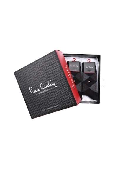 Luz&pos Pierre Cardin 501 Erkek Soket Çorap Gri