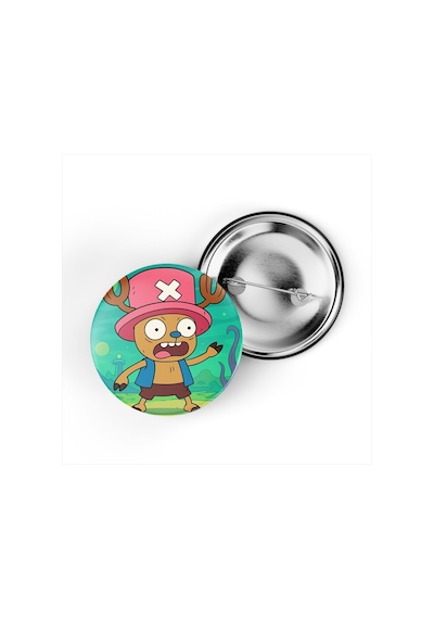Tony Tony Chopper - 44 Mm İğneli Çanta Rozeti - 5 Adet Diğer