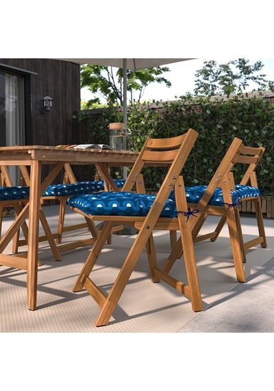Ikea Klösan Dış Mekan Sandalye Minderi, Koyu Mavi, 44x44 Cm