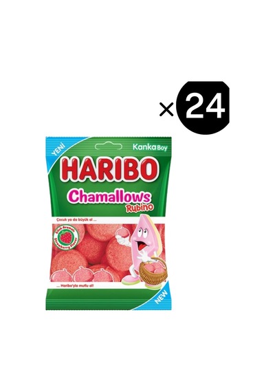 Haribo Chamallows Rubino 70gr X24