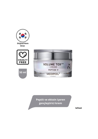 Medipeel Peptide 9 Volume Tox Cream Pro 50 Ml Peptit Ve Ektoin İçeren Yenileyici Krem M0074