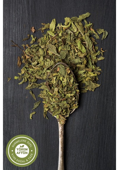 Yörem Afyon Kadınların Sağlık, Denge Ve Güzellik Üçgeninin Sırrı Hakiki Kıvırcık Nane Mentha Spicata 120gr.