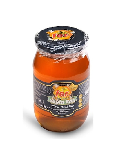 Fer Özel Seçim Yayla Süzme Çiçek Balı 460 G