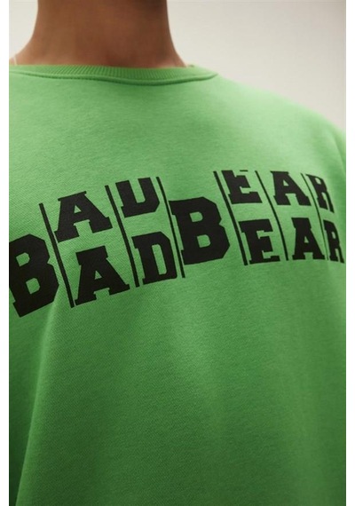 Bad Bear 22.02.12.009-c13 Counter Erkek Sweatshirt Yeşil