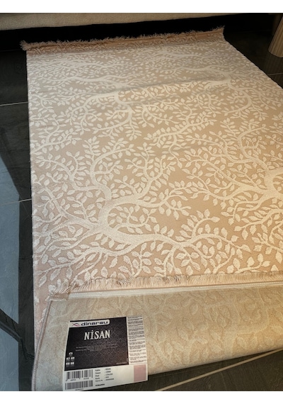Nısan Halı Salon, Oturma, Yatak Odası Halısı Desen Kodu 15908-055 Toz Pembe