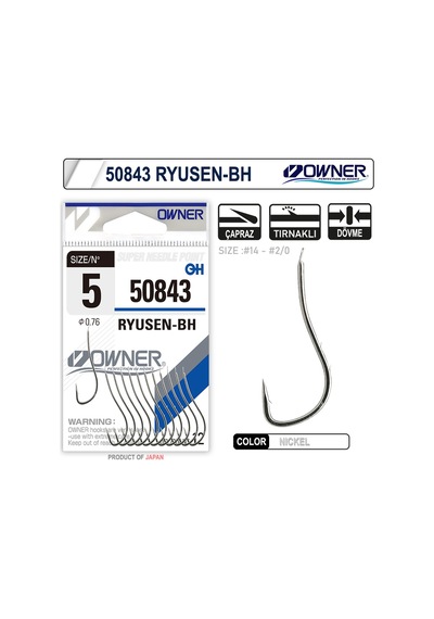 Owner 50843 Ryusen-bh White İğne 10