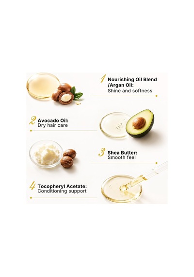 Lexroo Argan İçerikli Saç Bakım Yağı 50 Ml Maca Özü Saç Bakım Yağı