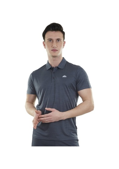 Alpinist Horizons Ultra Dry Erkek Polo T-Shirt Antrasit