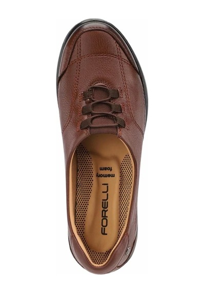 Forelli 21306-h Hefa Taba Kadın Comfort Deri Ayakkabı 6523 Çok Renkli