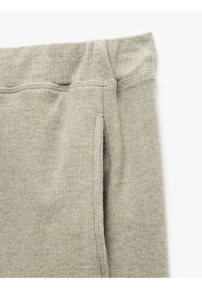 Koton Rahat Kesim Beli Bağlamalı Yumuşak Dokulu Jogger Pijama Altı Haki 5wlk40315mk Haki