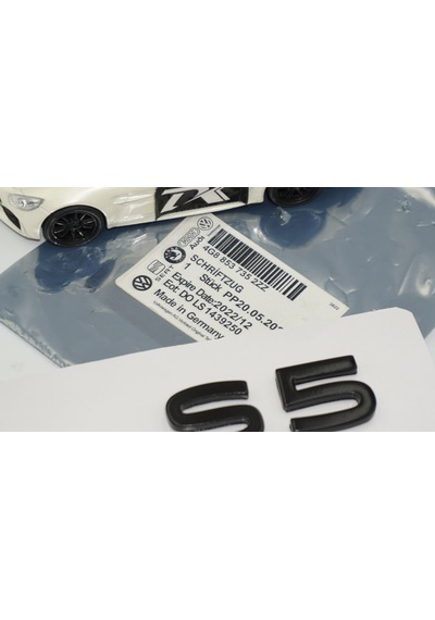 Dk Tuning S5 2025+ Bagaj Yazı Logo Arma Audi İle Uyumlu Bagaj Arma