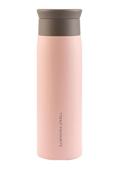 Grace Vakumlu Sızdırmaz Çay Demleme Ve İçecek Termosu 500ml Pembe Diğer