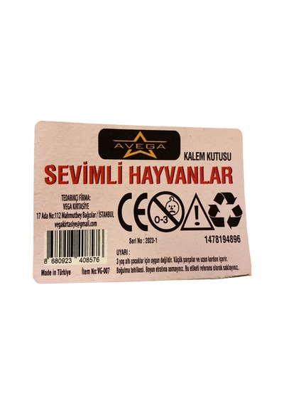 Avega Sevimli Hayvanlar Mavi Ayıcık Figürlü Kalem Kutusu - Squishy Oyuncak Kalemlik Vg-007 Açık Gri