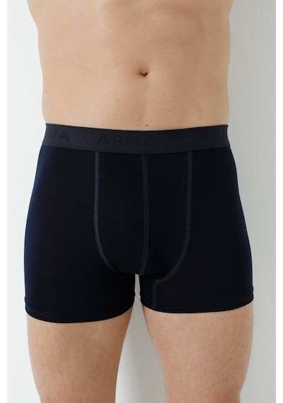 Arma Yıldız Erkek Lacivert Bambu Boxer 3'lü Paket-lacivert