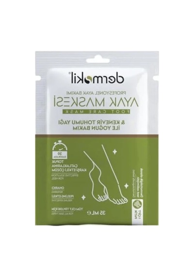 Doğal Kil Ve Kenevir Yağı İçeren Ayak Maskesi 35 Ml