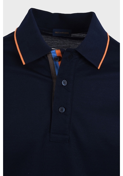 Paul & Shark Erkek Polo Yaka T Shirt 24411261 013 Lacivert Lacivert