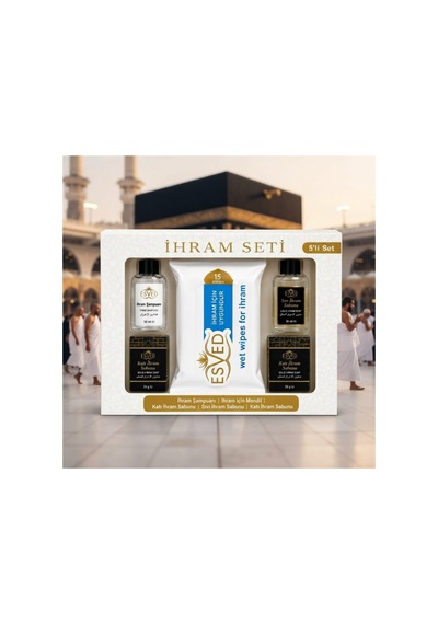 İhram Seti 5li Kokusuz Hijyen Seti