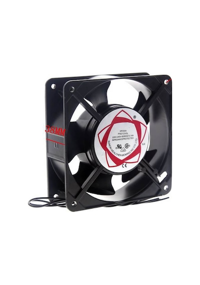 220V Fan 12Cm Metal Demir Fan 120X120X38Mm Kare Fan