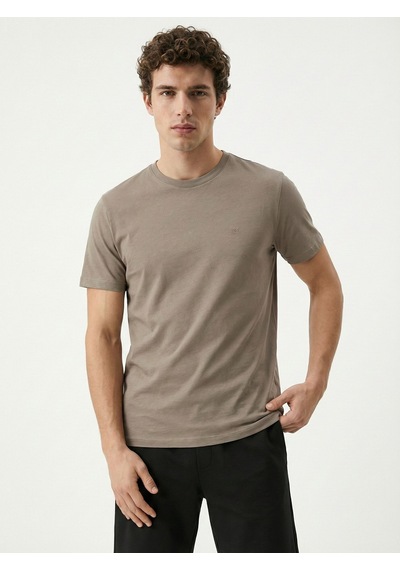 LOFT Regular Fit Erkek Tshirt K.kol Lf2042275 Q1.v1 Vizon