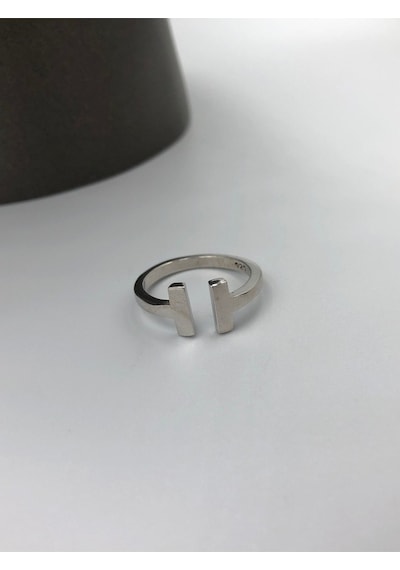 Vog Tiffany T Model 925 Ayar Gümüş Beyaz Renk Yüzük Roze,sarı Seçeneği