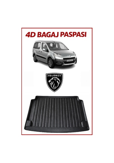 Peugeot Partner Tepe 2016 Model 4d Bagaj Havuzu