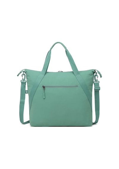 Smart Bags Mikro Poly Kumaş Büyük Boy Kadın Omuz Çantası 3335 Mint