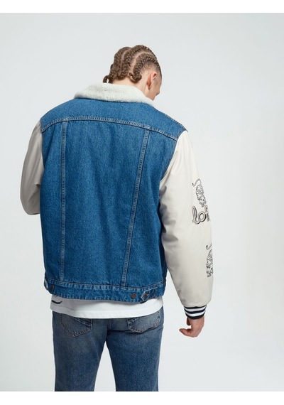 LOFT Oversize Fit Erkek Ceket Lf2033975 Q1.v1 Denim