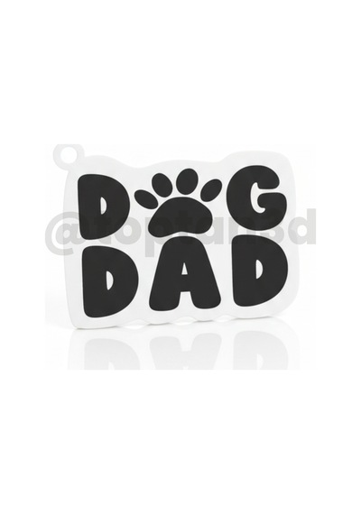 Dog Dad Anahtarlık Hediyelik, 3d Köpek Sahiplerine Özel Anahtarlık