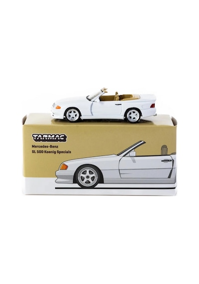 Tarmac Works 1/64 Mercedes-benz Sl 500 Koenig Specials White